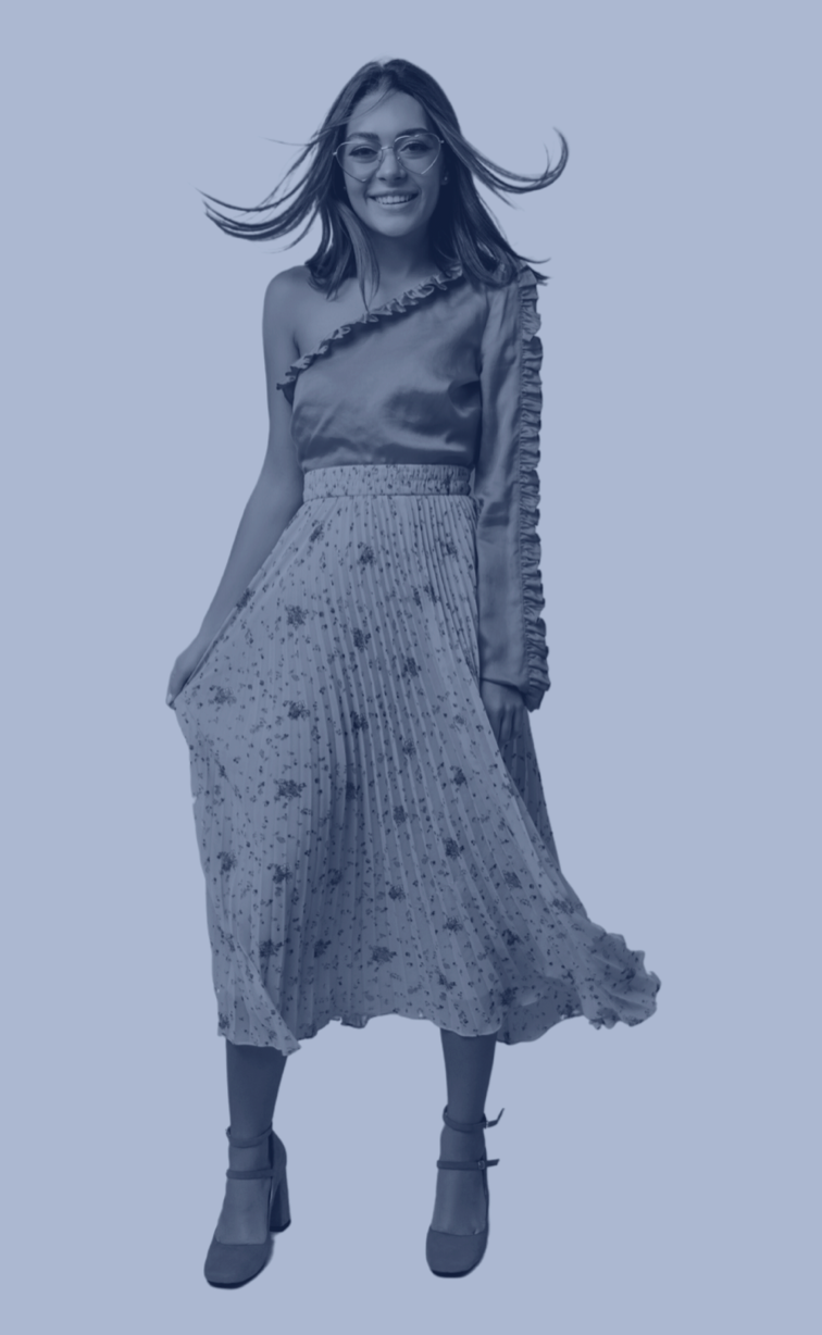 Pleated Skirt